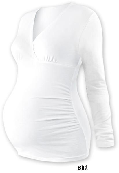 Obrázek Těhotenská tunika "V" výstřih BARBORA dlouhý rukáv Jožánek