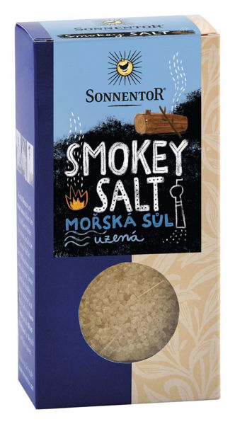 Obrázek Smokey Salt konv, uzená mořská sůl 150 g SONNENTOR