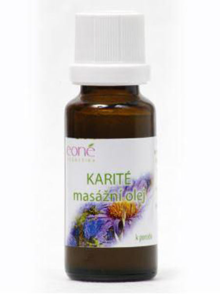 Obrázek Karité masážní olej 20 ml Eoné
