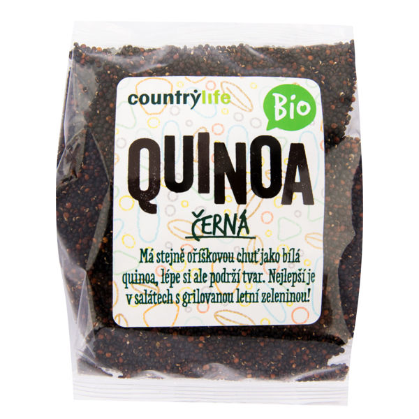 Obrázek Quinoa černá 250 g COUNTRY LIFE