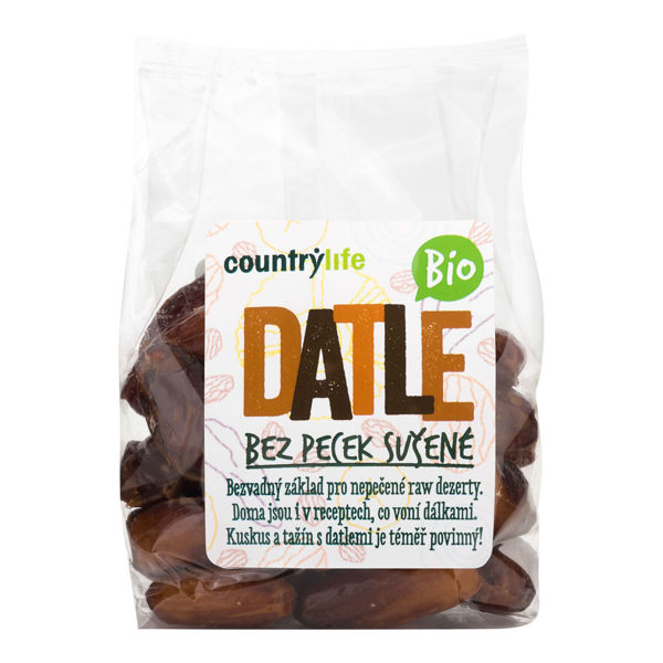 Obrázek Datle sušené bez pecek 250 g COUNTRY LIFE