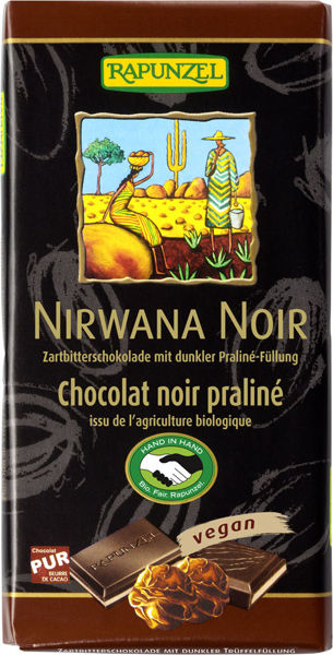 Obrázek Čokoláda Nirwana hořká 100 g RAPUNZEL