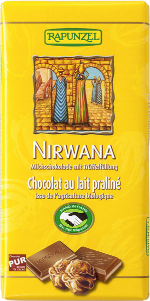 Obrázek Čokoláda nirwana mléčná 100 g RAPUNZEL