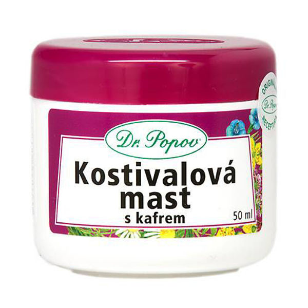 Obrázek Kostivalová mast s kafrem 50 ml DR. POPOV