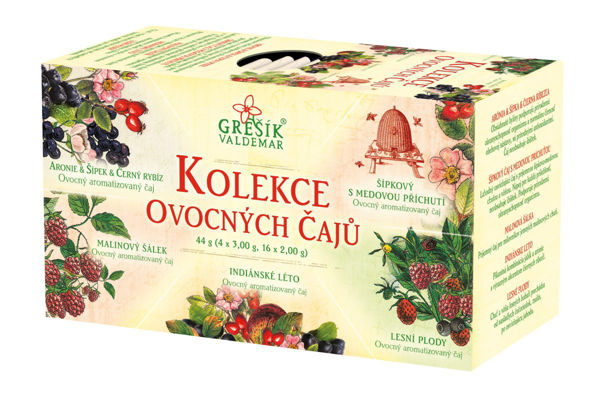 Obrázek Grešík Kolekce Ovocných čajů 5 x 4 n.s.