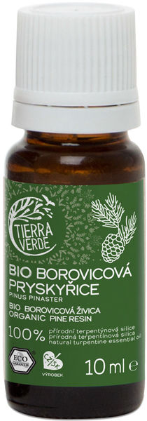 Obrázek Silice BIO Borovicová pryskyřice, 10 ml Tierra Verde