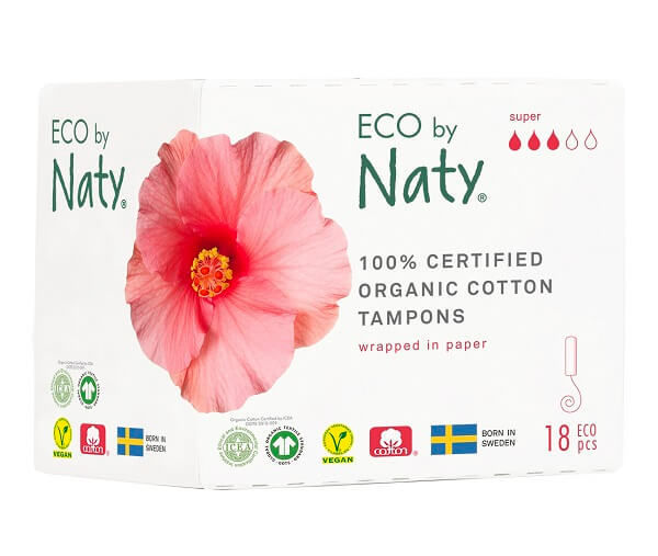 Obrázek Dámské ECO tampóny super Eco by Naty