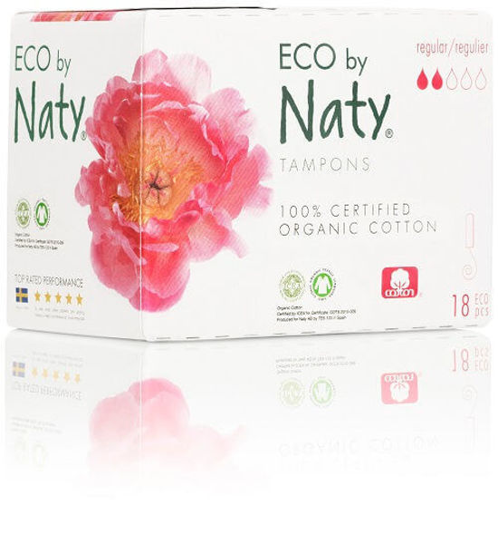 Obrázek Dámské ECO tampóny regular Eco by Naty