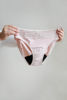 Obrázek Menstruační kalhotky Klasické s krajkou růžové SAYU
