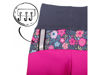 Obrázek Batolecí softshellové kalhoty bez zateplení Fuchsiová květinky Unuo