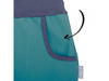 Obrázek Dětské softshellové kalhoty bez zateplení Smaragdová Unuo