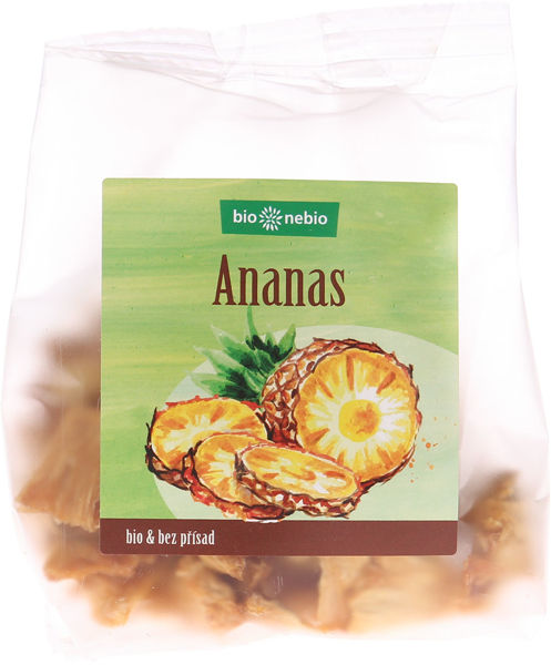 Obrázek Ananas sušený 80 g BIONEBIO