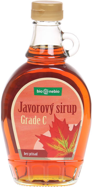 Obrázek Javorový sirup - Grade C 250 ml BIONEBIO