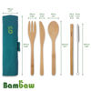 Obrázek Set bambusových příborů Bambaw